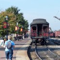 Arriving at the Strasburg Railroad